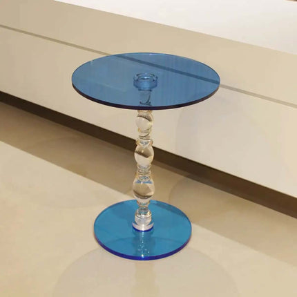 Modern Transparent Acrylic Side Table For Living Room Bedroom Balcony-Small Coffee Table For Household Use