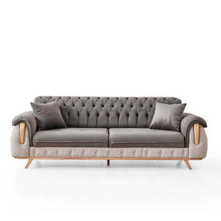 Luxury Modern Reclining Sofa Bed Set for Home Office Apartment Hotel or Villa for Living Room Use