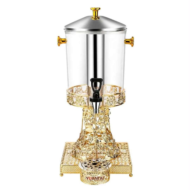 Hotel Catering Stainless Steel 8L Self-Service Beverage Dispenser Cold Drink Water Dispenser Machine For Juice Beverage Water