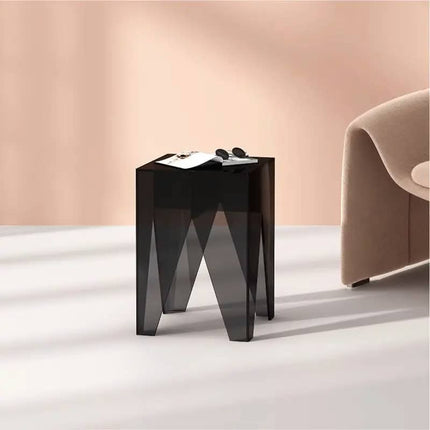 Acrylic Decorative Small End Table Side Table