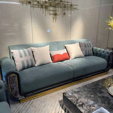 New Design Living Room Luxury Modern Couch Leather Sofa Set Indoor Sectional Furniture Fabric Sofa