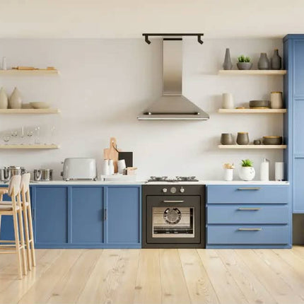 High Quality Modern Modular Solid Wood Cupboard For Home Kitchen Pantry Furniture High-End Kitchen Cabinets