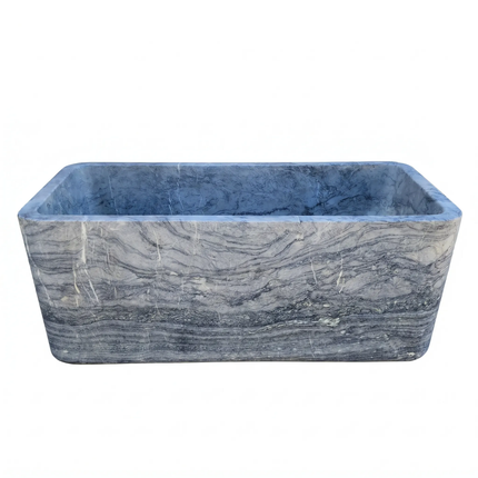 Luxury Custom-Made Modern Oval Bathtubs Exclusive Zaphipe Blue Freestanding Soaking Bathroom Villa Hotel Home House