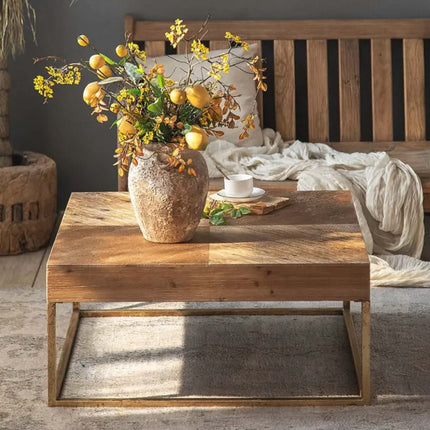 Made of concrete American S Solid Wood Restaurant Furniture Living Room Decorative Fit Wooden Dining Table Top With Metal Leg