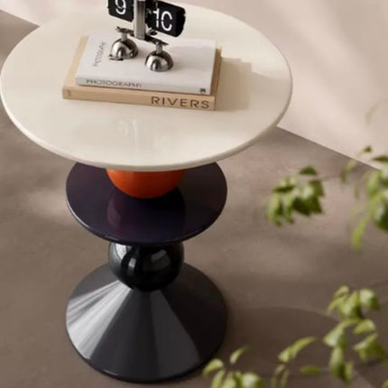 Nordic Style Free Array Marble Side Table Creative End Table For Bedroom or Living Room
