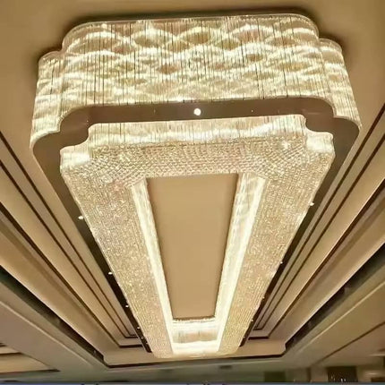 Decoration Pendant Light Chandelier Indoor Hotel Lobby Villa Wedding Decor Large Project Luxury Custom Ceiling Modern Chandelier