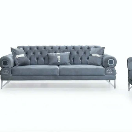 Living Room Sofa Set Furniture Couch Sectional Modern Fabric Comfort Minimilism Simplicity Sofas