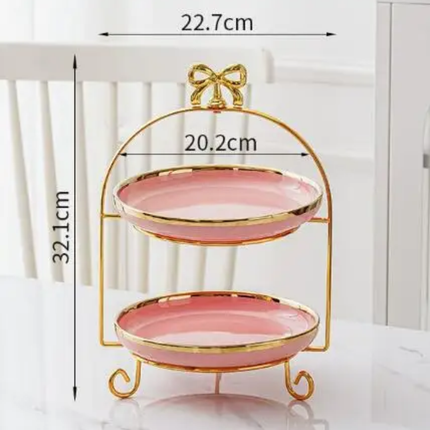 Marble Design Dinnerware Set Dishes Gold Serving Wedding Charger Plate Cake Stand Ceramic Plates Fish Plates