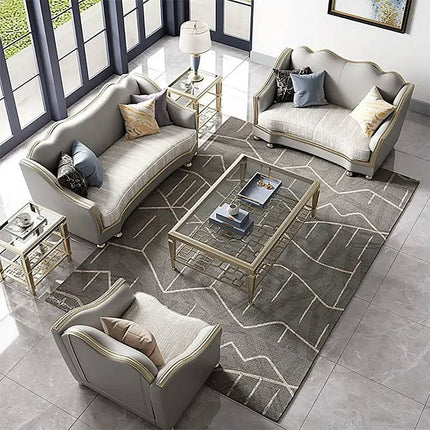 Customized Antique High Quality High End Sofas Sets Luxury Sectional Wood Frame Sofa Set Victorian Living Room Furniture
