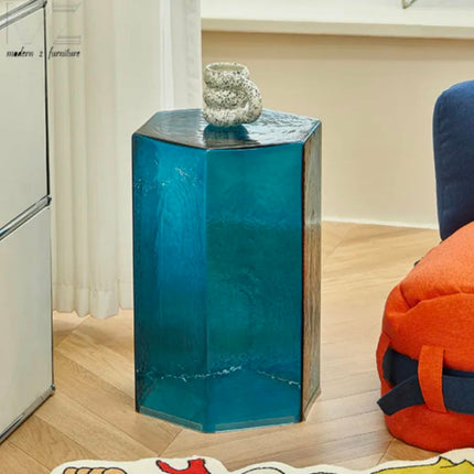 Contemporary Any Color is Available Customization Coffee Table Set Round Tempered Glass Side Table
