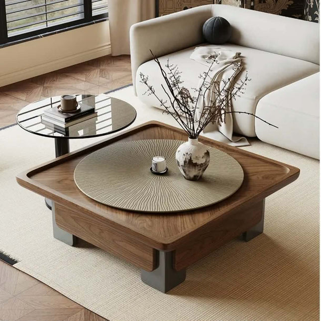 Made of concrete Movable Adjustable Extendable Convertible Easy Assembly LightWeight Contemporary Combination Coffee Table Living Room