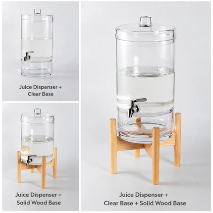 Acrylic Beverage Dispenser With Faucet Large Capacity Juice Cola Beer Container For Party Catering Restaurant Buffet
