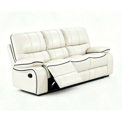 High End Modern Frank Air Leather Chesterfield Recliner Sofa Set With Soft Cushion Back For Luxury Living Room Home Furniture