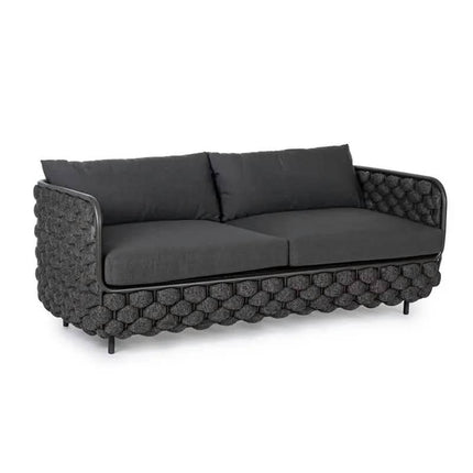 Modern Design Indoor/Outdoor Aluminum Furniture Leisure Garden Sofa Set for Garden Home Use Patio Dining Living Room Rattan Rope