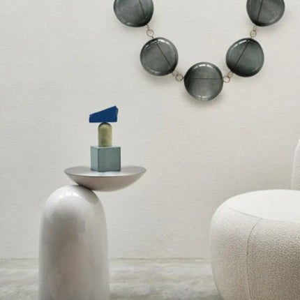 Modern Living Room Furniture Small Round Marble Coffee Table Set Customized Luxury Stone Table