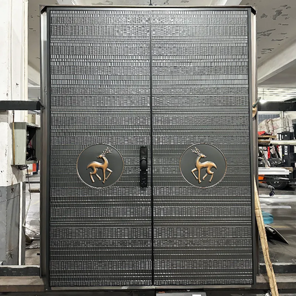 Denun Austria Modern Aluminum Alloy Steel Aluminum Stainless Amazing Door Panel Design Hot Sale Entrance Entry Solid Pivot Door
