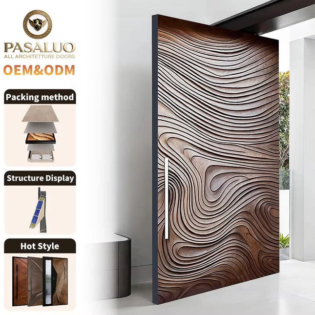 2026 OEM PSL Attractive Price Secure Iron Home Villa Residential Entrance Security Front Entry Exterior Doors For Houses