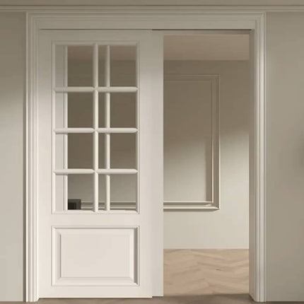 Epoxy Live Edge Solid Wood Barn Doors Custom Sized Luxury Villa Decor Epoxy Sliding Clear Resin Barn Doors
