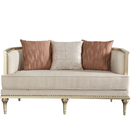 Luxury Modern French Style Sectional Sofa Set Reclining Hollow Carved Upholstered Fabric Living Room Couch For Villa Worshop