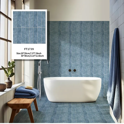 Peel And Stick Tiles Waterproof Bathroom Tiles Walls and Floors Latest Design Bathroom Ocean Floor Tiles