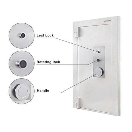 Customized Luxury Anti-Theft Vault Door Security Premium Protection Bank Security Safe Vault Doors