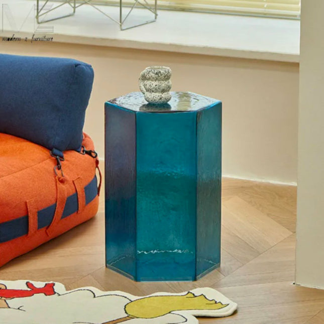 Contemporary Any Color is Available Customization Coffee Table Set Round Tempered Glass Side Table