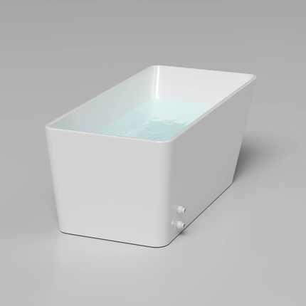 Household and Commercial Use Durable Acrylic Ice Bath Cold Plunge Single-Person Tub