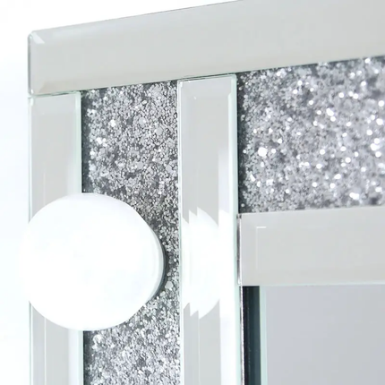 Venetian Dressing Style WXDL-103 Sparkle 3 Colors Bulbs Mirror Dressing Table Set