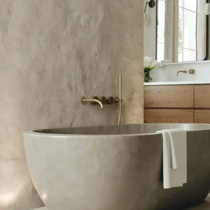 Stylist Porcelain Enameled Eco-Friendly Bathtub With Textured Surface Modern Rustic-Chic Bathroom Ambiance Massage For Adults