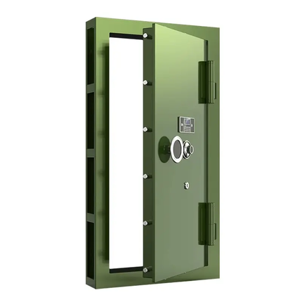Modern Anti-Theft Stainless Steel Vault Door Explosion-Proof for Home Office Apartment Bank Museum Hotel Secret Room