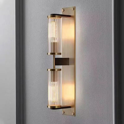 Simple and Luxurious Crystal Wall Sconces Indoor Bedside Hallway Wall Lights