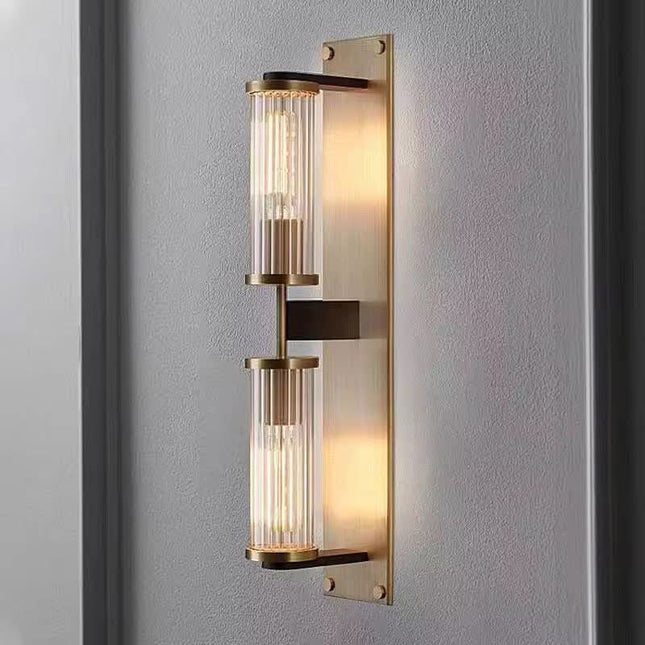 Simple and Luxurious Crystal Wall Sconces Indoor Bedside Hallway Wall Lights