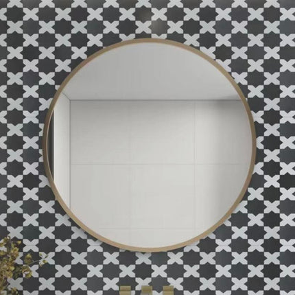 Black and White 30x30cm Bathroom Kitchen Backsplash Porcelain Mosaic Tile
