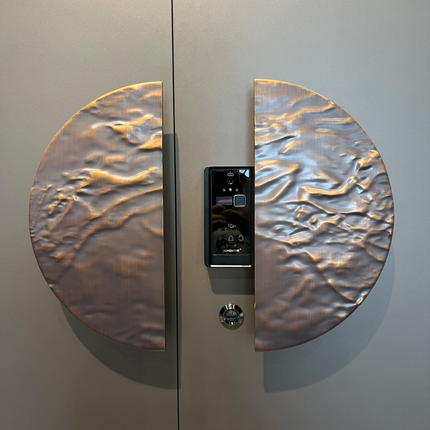 Custom Made Security Modern Bulletproof Armored Steel Front Entry Door Anti-Theft Water Resistant Commercial Use 1 year Warranty