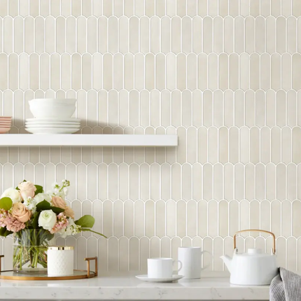 30 X 30 CM Waterproof Floral Modern Kitchen & Bathroom Wall Tile Stickers Removable Decoration Peel and Stick Tile For Home