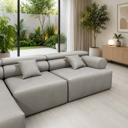 Modern Emerald Sofa Montana Square Corner Sofa Set Custom Premium Fabric Eco-Friendly Sofa for Hotel Living Room
