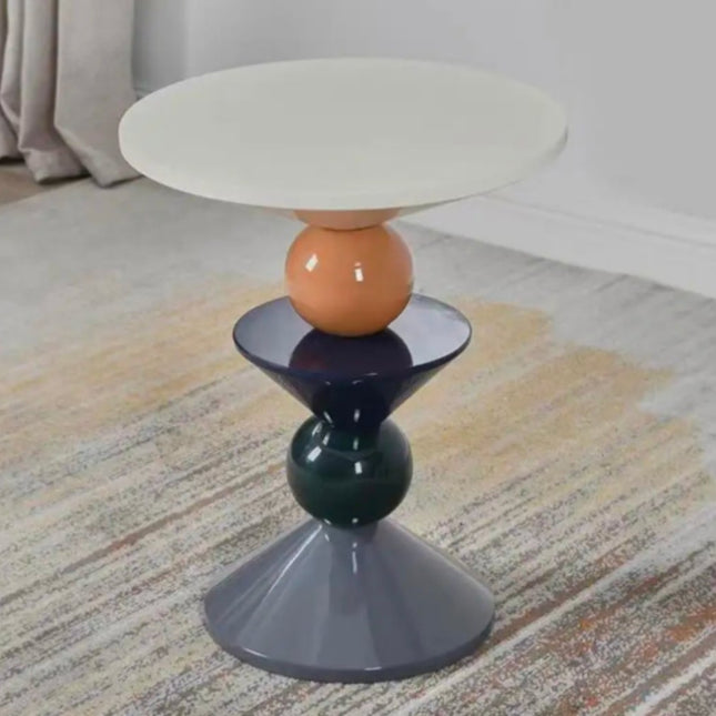 Nordic Style Free Array Marble Side Table Creative End Table For Bedroom or Living Room