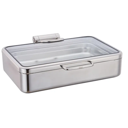 High Quality 9L Stainless Steel Chafing Dish Various Luxury Metal Chafing Dish Party Food Warmer Gold Catering Serving Dish