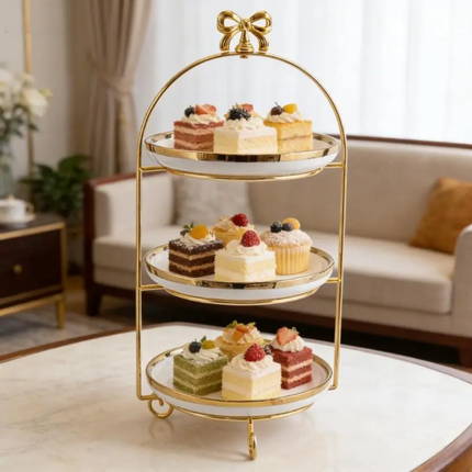 Marble Design Dinnerware Set Dishes Gold Serving Wedding Charger Plate Cake Stand Ceramic Plates Fish Plates