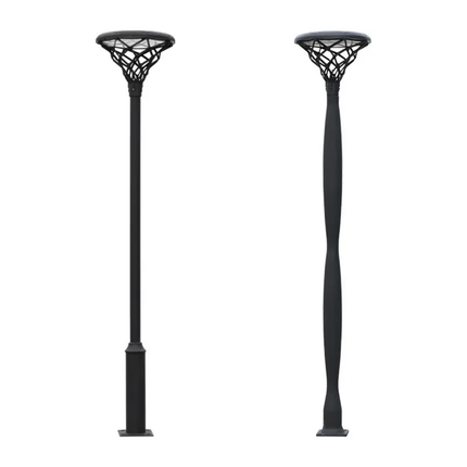 Creative Combination Smarter Street Light For Urban Square Park Road Outdoor Decorative Garden Light Lamp