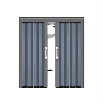Modern Aluminum Alloy Interior Accordion Door with Sensor-Free Folding Screen for Bedroom Application