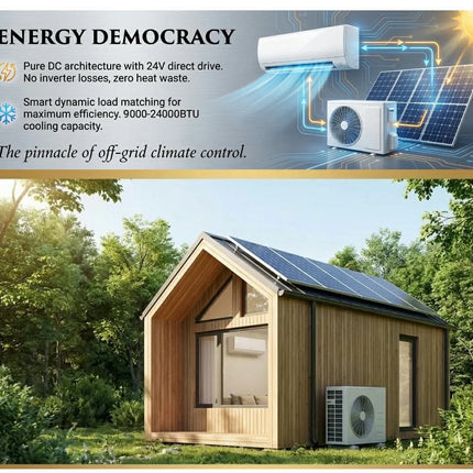 Smart Solar Aircon: AI Adaptive Mode & Intelligent Energy Saving System