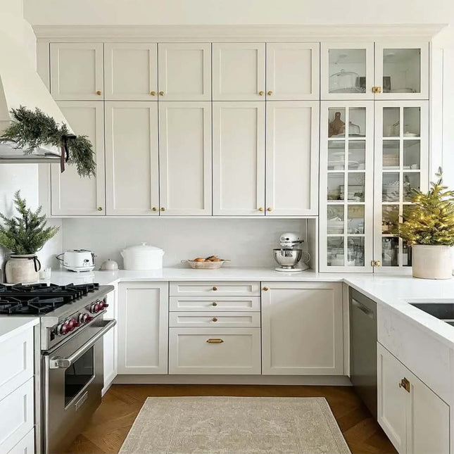 CBMmart Custom 2025 Kitchen Island Cabinet Set Supplier Full Modular Modern Wood Furniture Kitchen Cabinet Melamine Wall Panels
