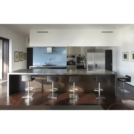 Modern Design of Kitchen Hanging Cabinets Traditional Diy Prefabricated L Shape Steel Foshan Kitchen Cabinets with Drawers