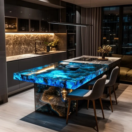 High Quality Calacatta Marble Rectangular Coffee Table Simple Style Indoor Home Decor Countertops Vanity Tops Table Tops
