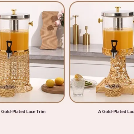 Hotel Catering Stainless Steel 8L Self-Service Beverage Dispenser Cold Drink Water Dispenser Machine For Juice Beverage Water