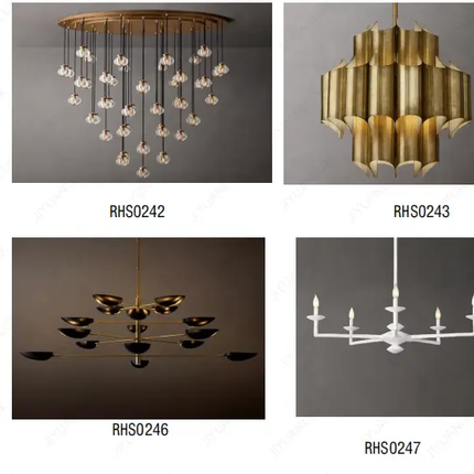 Custom Staircase Long Chandelier Lights Hotel Foyer Bubble Clear Glass Cascade Pendant Lamp