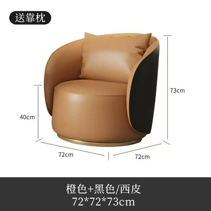 Commercial Waiting Lounge Reception Sofa Chair for 4S Showroom, Beauty Salon, Real Estate Sales Office, Hotel & Club Lobby