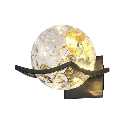 Bedside Wall Lamp Antler Luxury Nordic Style Stars Bedroom Living Room Stairs Background Romantic Ins Warm Simple LED Iron Glass
