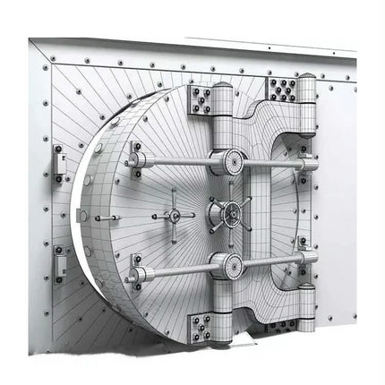 High Quality Metal Painting Strong Bunker Door Underground Stainless Steel Strong Room